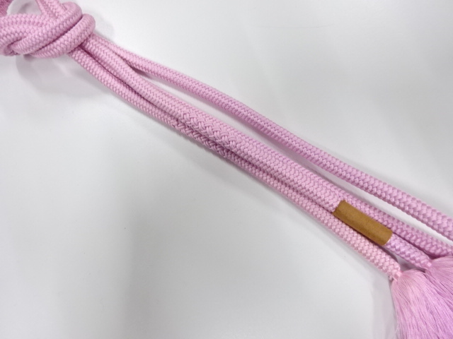 未使用品　正絹　手組帯締め